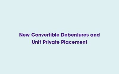 September 20, 2023 – Marble Financial Plans New Convertible Debentures and Unit Private Placement.