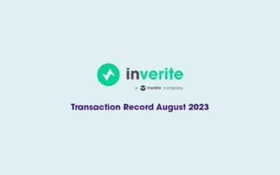 September 6, 2023 – Marble’s Inverite AI Platform Achieves New Monthly Transaction Record in August
